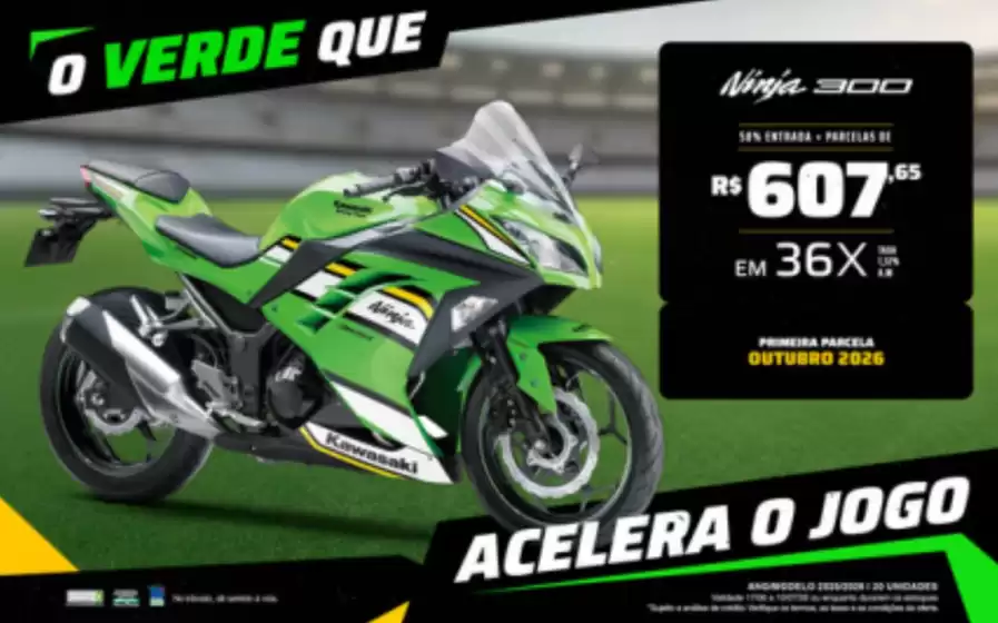 Catálogo Kawasaki | Ofertas Kawasaki | 2026-07-13T00:00:00.000Z - 2026-10-31T00:00:00.000Z