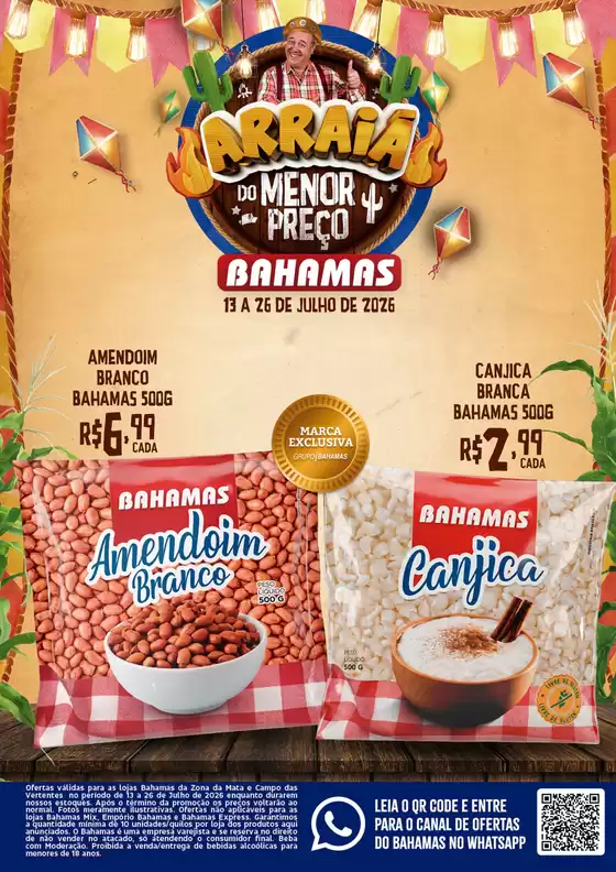 Catálogo Bahamas Supermercados | Zona da Mata | 2026-07-13T00:00:00.000Z - 2026-07-26T00:00:00.000Z
