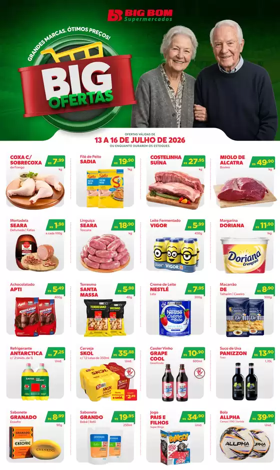 Catálogo Big Bom Supermercados | Big Ofertas | 2026-07-13T00:00:00.000Z - 2026-07-16T00:00:00.000Z