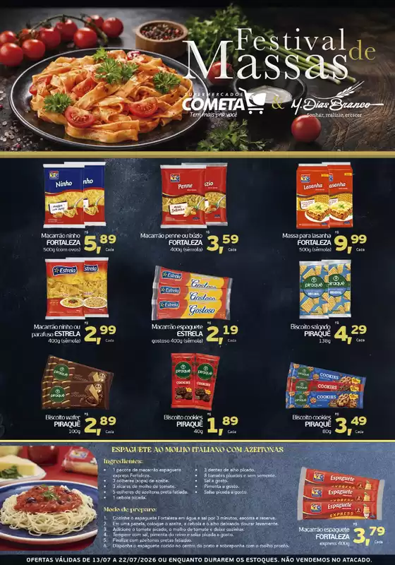 Catálogo Cometa Supermercados | OFFERS M DAYS AND GARLIC | 2026-07-13T00:00:00.000Z - 2026-07-22T00:00:00.000Z