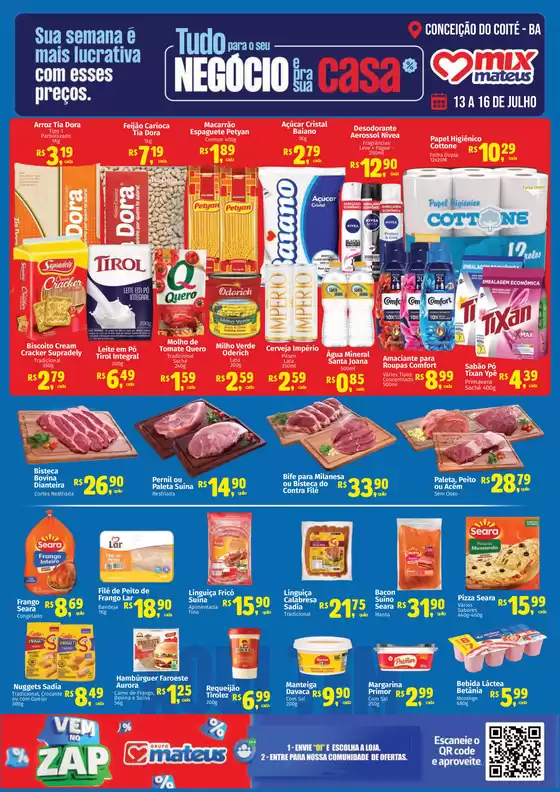 Catálogo Supermercados Mateus | Regular | 2026-07-12T00:00:00.000Z - 2026-07-16T00:00:00.000Z