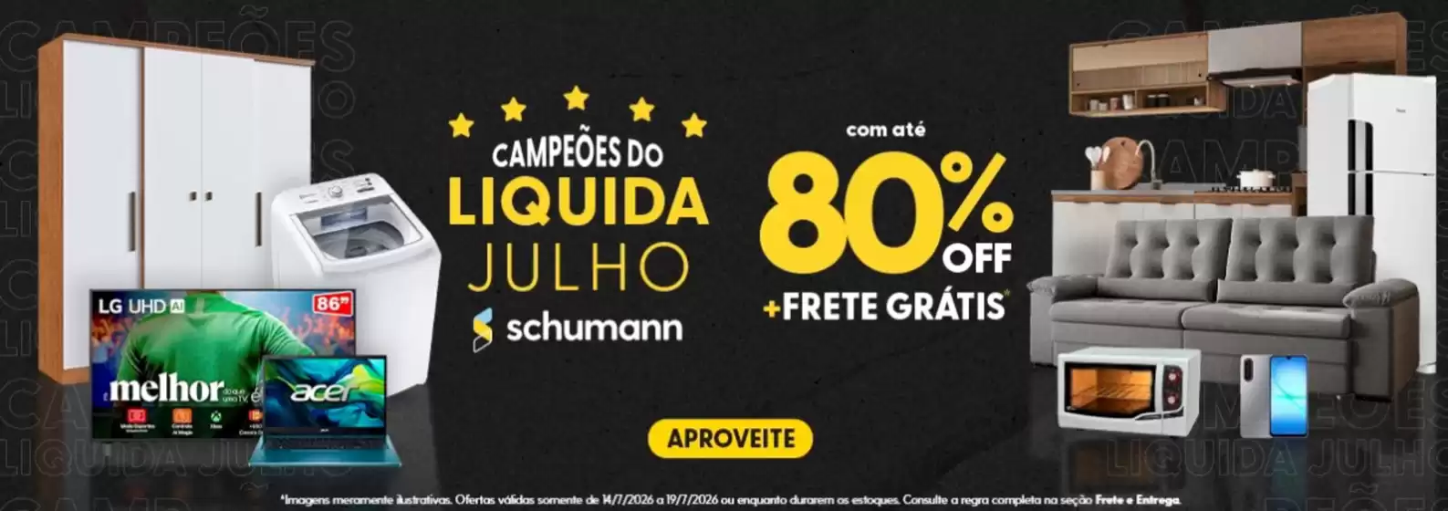 Catálogo Schumann em Ladário | Ofertas Schumann | 2026-07-14T00:00:00.000Z - 2026-07-19T00:00:00.000Z