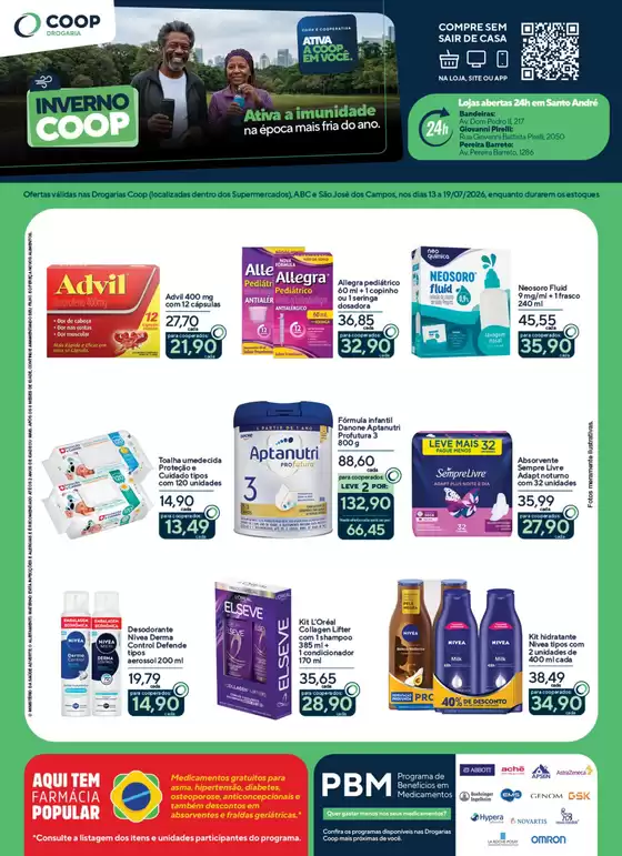 Catálogo Coop em Campo Mourão | Coop Inverno Drogaria 13 a 19.07 INTERNAS ABCDMR E SJC | 2026-07-13T00:00:00.000Z - 2026-07-19T00:00:00.000Z