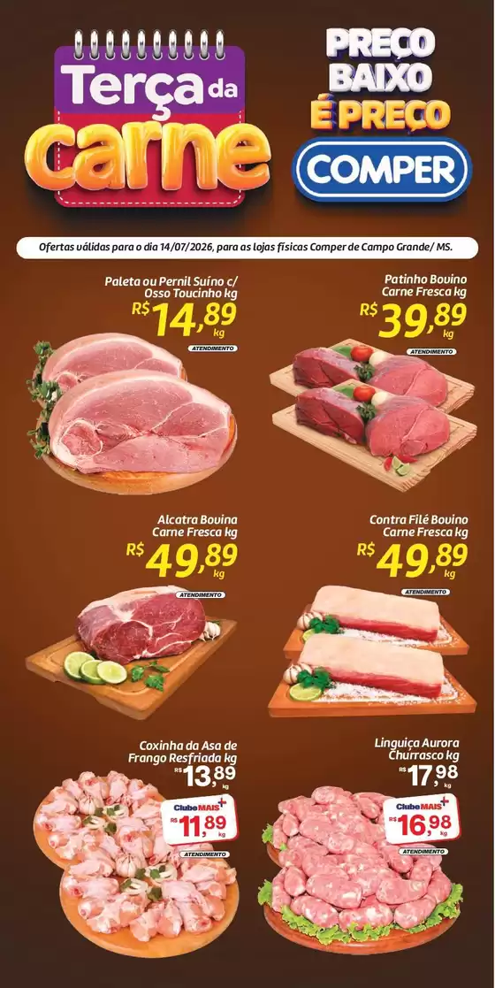 Catálogo Comper em Catanduva | Terça da Carne | 2026-07-14T00:00:00.000Z - 2026-07-14T00:00:00.000Z
