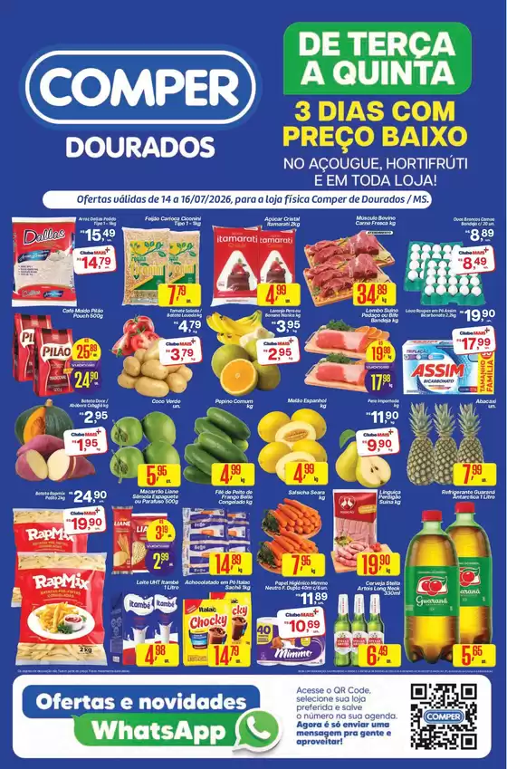 Catálogo Comper em Catanduva | Especial Comper Dourados | 2026-07-14T00:00:00.000Z - 2026-07-16T00:00:00.000Z
