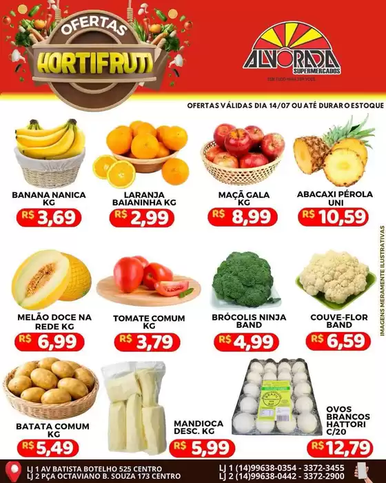 Catálogo Alvorada Supermercados | Encarte Alvorada Supermercados | 2026-07-14T00:00:00.000Z - 2026-07-14T00:00:00.000Z