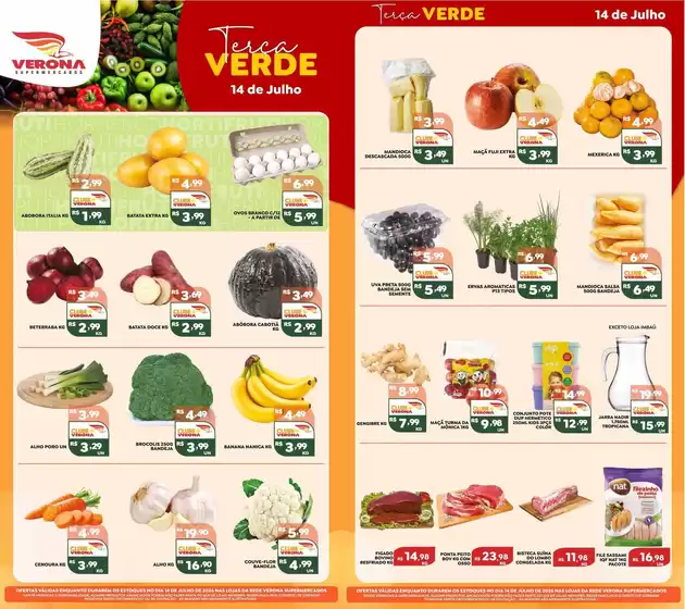 Catálogo Verona Supermercados | Encarte Verona Supermercados | 2026-07-14T00:00:00.000Z - 2026-07-14T00:00:00.000Z