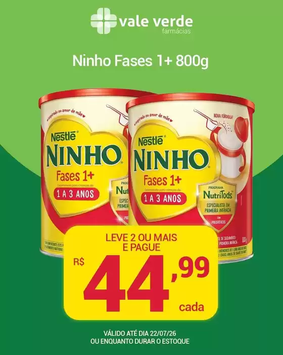 Catálogo Farmácias Vale Verde | Novas ofertas para descobrir | 2026-07-14T00:00:00.000Z - 2026-07-22T00:00:00.000Z