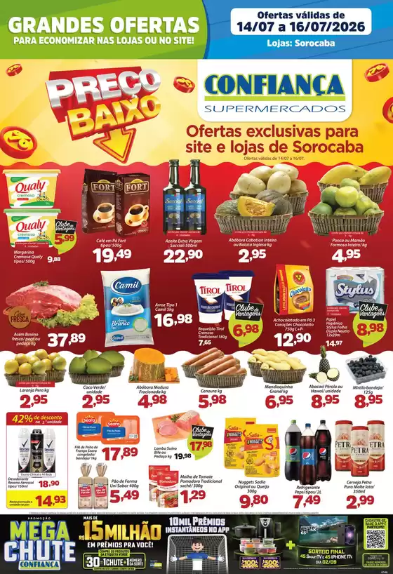 Catálogo Confiança Supermercados | TROCA tabloide sorocaba 1407 2026 WPP | 2026-07-14T00:00:00.000Z - 2026-07-16T00:00:00.000Z