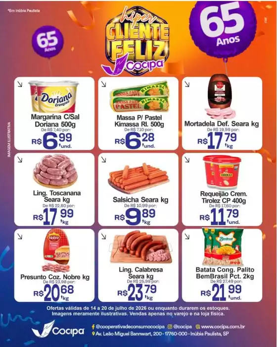 Catálogo Cocipa | Ótima oferta para todos os clientes | 2026-07-14T00:00:00.000Z - 2026-07-20T00:00:00.000Z