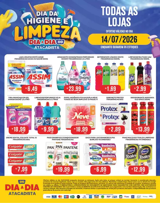 Catálogo Atacadão Dia a Dia em Campo Largo | Dia da Limpeza | 2026-07-14T00:00:00.000Z - 2026-07-14T00:00:00.000Z