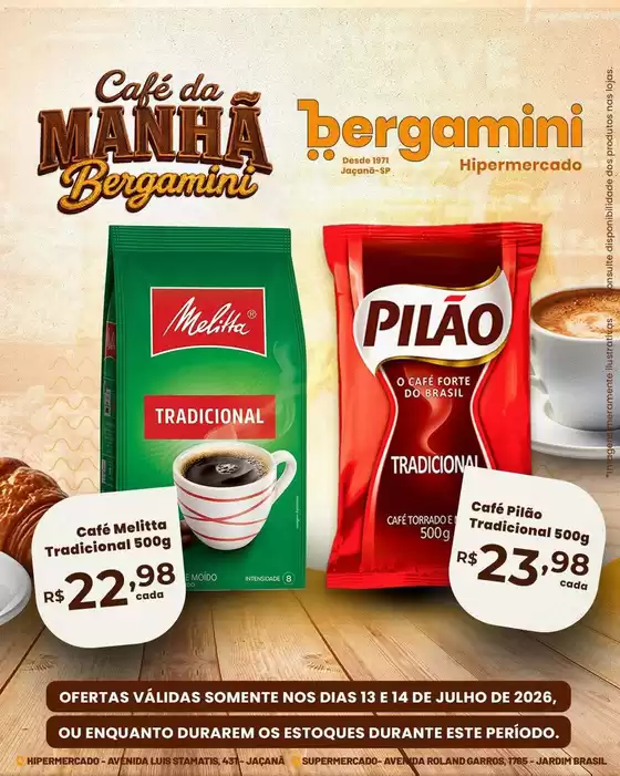 Catálogo Supermercado Bergamini | Nossas melhores ofertas para você | 2026-07-13T00:00:00.000Z - 2026-07-14T00:00:00.000Z