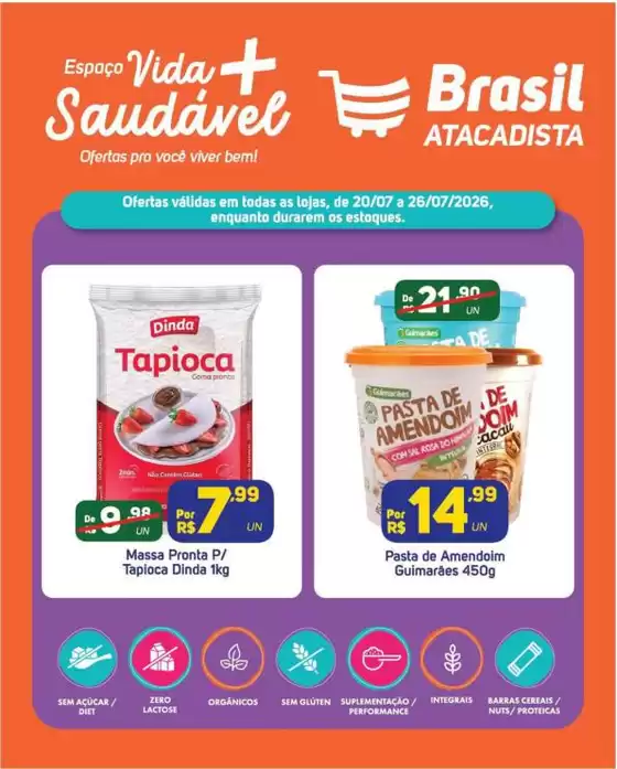 Catálogo Brasil Atacadista | Encarte Brasil Atacadista | 2026-07-20T00:00:00.000Z - 2026-07-26T00:00:00.000Z