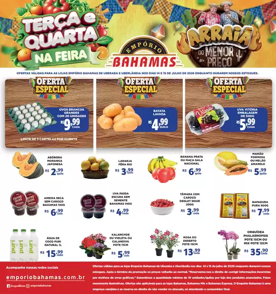 Catálogo Empório Bahamas | Terça e Quarta na Feira - Uberlândia e Uberaba | 2026-07-14T00:00:00.000Z - 2026-07-15T00:00:00.000Z