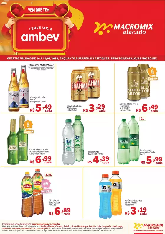 Catálogo Macromix Atacado | Melhores ofertas para todos os clientes | 2026-07-14T00:00:00.000Z - 2026-07-19T00:00:00.000Z