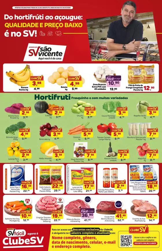 Catálogo Supermercados São Vicente | Ofertas exclusivas e pechinchas | 2026-07-14T00:00:00.000Z - 2026-07-15T00:00:00.000Z