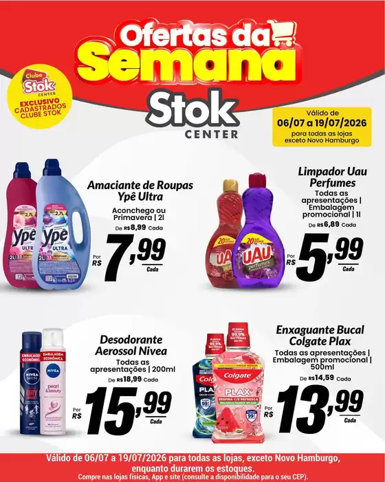 Catálogo Stok Center | Melhores ofertas para todos os caçadores de pechinchas | 2026-07-06T00:00:00.000Z - 2026-07-19T00:00:00.000Z