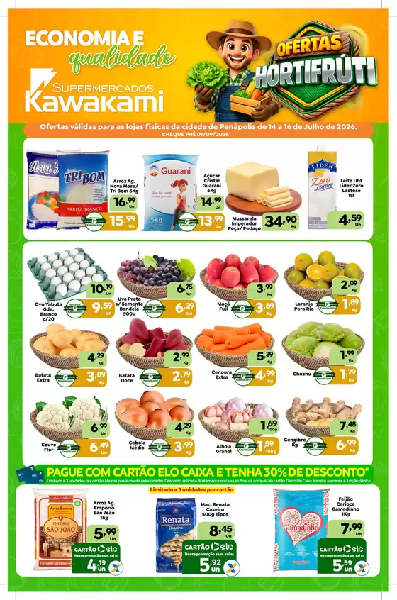 Catálogo Supermercados Kawakami | Ofertas - Penápolis | 2026-07-14T00:00:00.000Z - 2026-07-16T00:00:00.000Z
