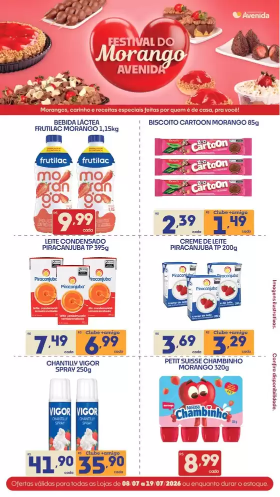 Catálogo Supermercados Avenida | Ofertas especiais atraentes para todos | 2026-07-08T00:00:00.000Z - 2026-07-19T00:00:00.000Z