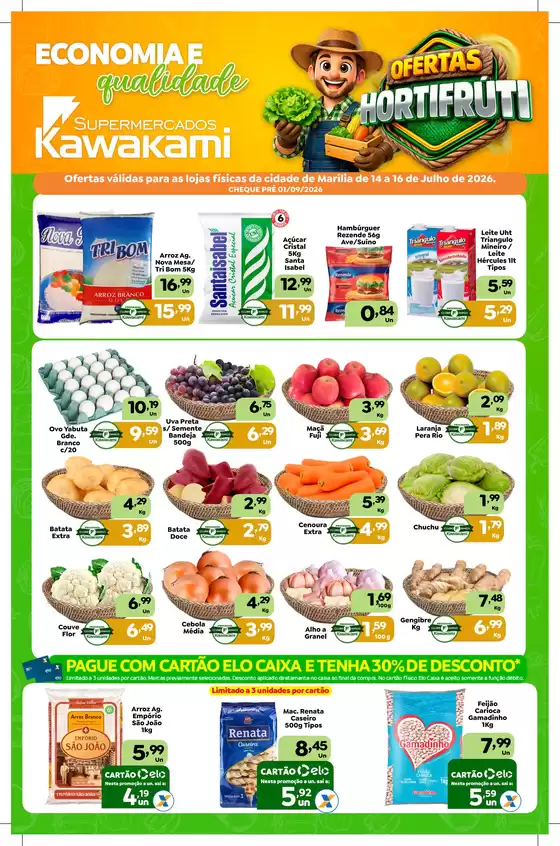 Catálogo Supermercados Kawakami | Ofertas - Marília | 2026-07-14T00:00:00.000Z - 2026-07-16T00:00:00.000Z