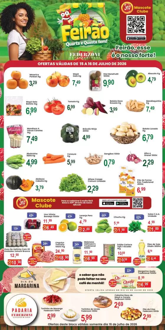 Catálogo Federzoni Supermercados | Arraiá de Ofertas | 2026-07-15T00:00:00.000Z - 2026-07-21T00:00:00.000Z