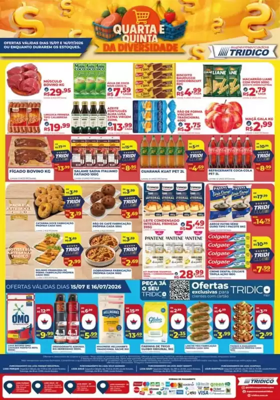 Catálogo Supermercados Tridico | Ofertas | 2026-07-15T00:00:00.000Z - 2026-07-16T00:00:00.000Z