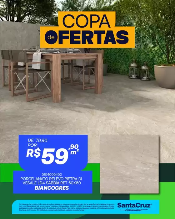 Catálogo Santa Cruz Acabamentos | Copa de ofertas  | 2026-07-15T00:00:00.000Z - 2026-07-31T00:00:00.000Z