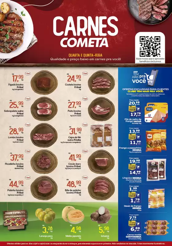 Catálogo Cometa Supermercados | MEATS | 2026-07-15T00:00:00.000Z - 2026-07-16T00:00:00.000Z