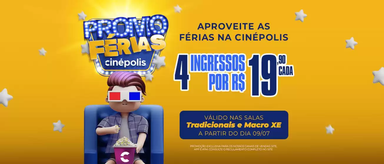 Catálogo Cinépolis | Promo ferias | 2026-07-15T00:00:00.000Z - 2026-08-06T00:00:00.000Z