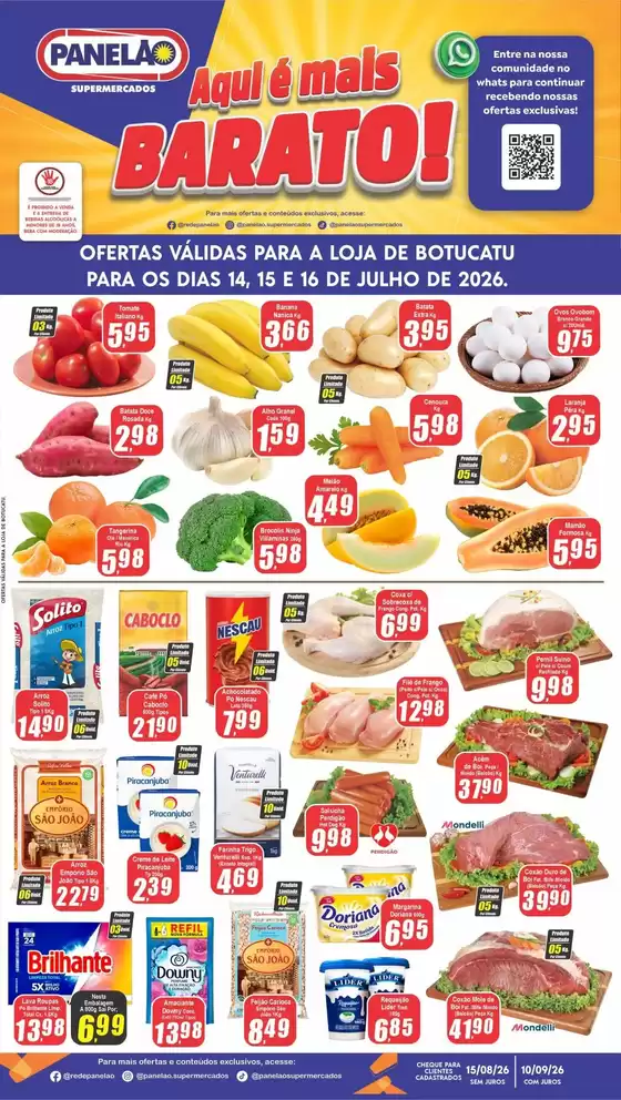 Catálogo Panelão | Ofertas exclusivas e pechinchas | 2026-07-14T00:00:00.000Z - 2026-07-16T00:00:00.000Z