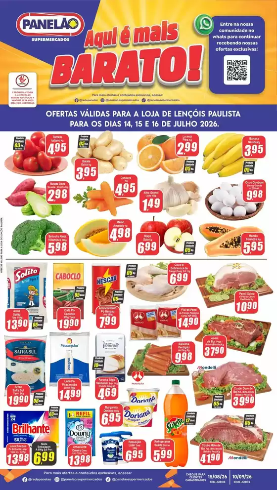 Catálogo Panelão | Descontos e promoções | 2026-07-14T00:00:00.000Z - 2026-07-16T00:00:00.000Z