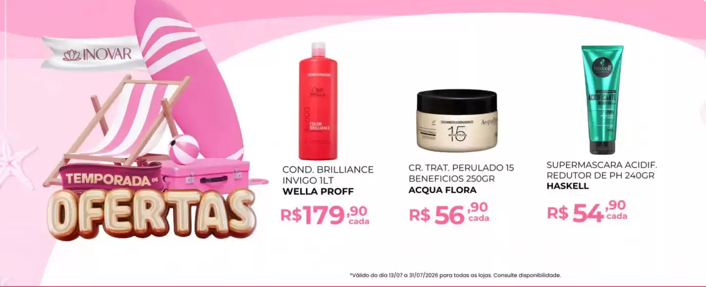 Catálogo Inovar Cosmeticos | Temporada de ofertas ! | 2026-07-15T00:00:00.000Z - 2026-07-31T00:00:00.000Z