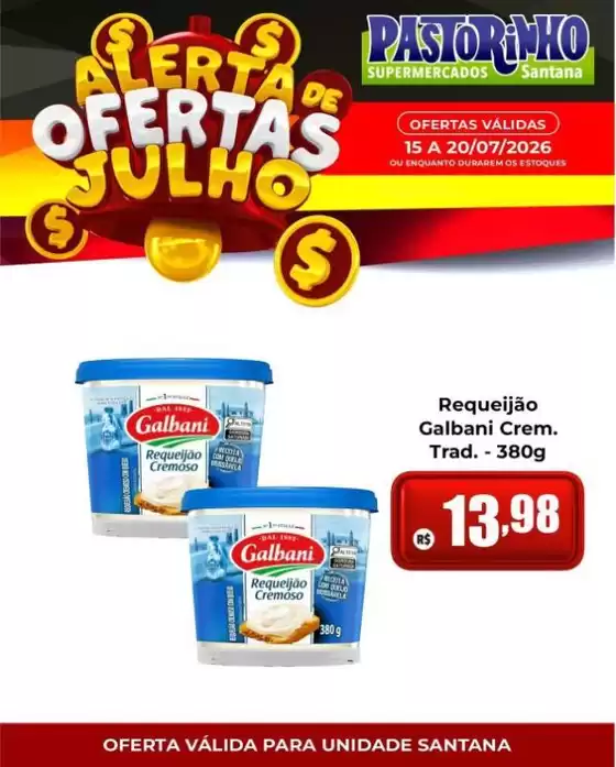 Catálogo Supermercado Pastorinho | Economize agora com nossas ofertas | 2026-07-15T00:00:00.000Z - 2026-07-20T00:00:00.000Z