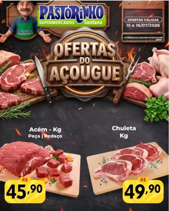 Catálogo Supermercado Pastorinho | Nossas melhores pechinchas | 2026-07-15T00:00:00.000Z - 2026-07-16T00:00:00.000Z