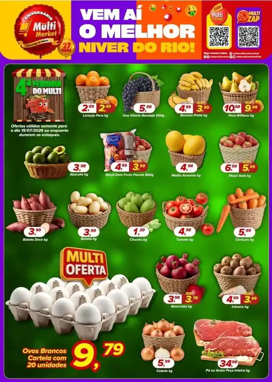 Catálogo Rede Multi Market | Encarte Rede Multi Market | 2026-07-15T00:00:00.000Z - 2026-07-15T00:00:00.000Z