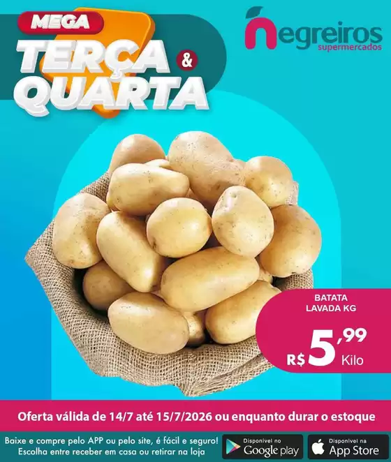 Catálogo Negreiros Supermercados | Ofertas especiais atraentes para todos | 2026-07-14T00:00:00.000Z - 2026-07-15T00:00:00.000Z