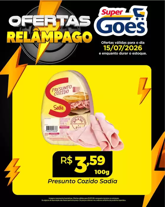 Catálogo Supermercados Goes | Ofertas especiais para você | 2026-07-15T00:00:00.000Z - 2026-07-15T00:00:00.000Z