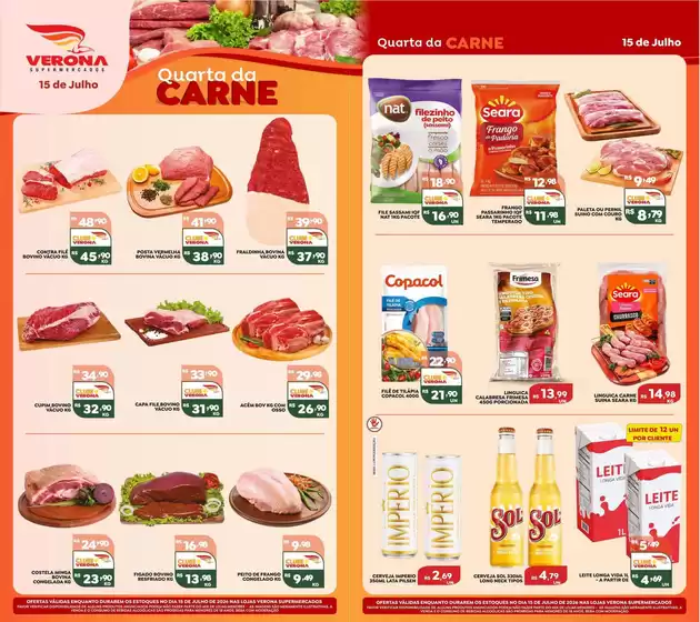 Catálogo Verona Supermercados | Encarte Verona Supermercados | 2026-07-15T00:00:00.000Z - 2026-07-15T00:00:00.000Z
