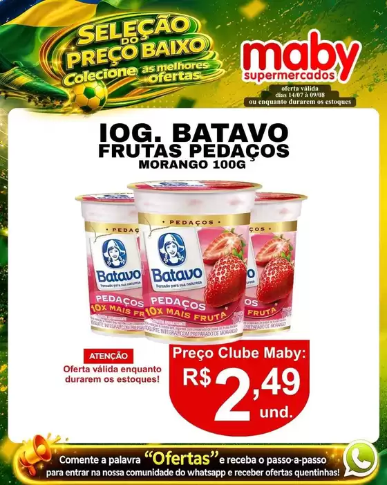 Catálogo Maby Supermercados | Melhores ofertas para todos os caçadores de pechinchas | 2026-07-14T00:00:00.000Z - 2026-08-09T00:00:00.000Z