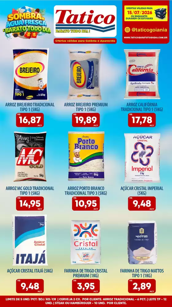 Catálogo Tatico | Ofertas exclusivas para nossos clientes | 2026-07-15T00:00:00.000Z - 2026-07-15T00:00:00.000Z