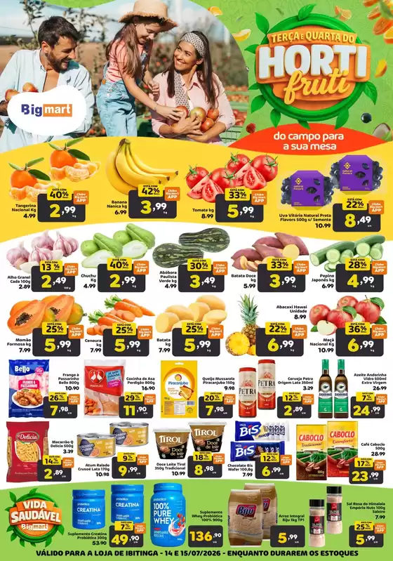 Catálogo Bigmart | Ótima oferta para todos os clientes | 2026-07-15T00:00:00.000Z - 2026-07-15T00:00:00.000Z