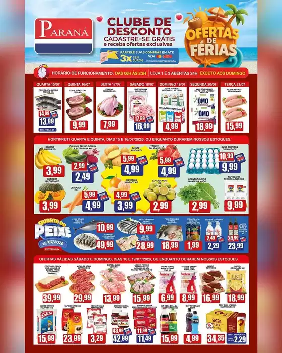 Catálogo Supermercados Paraná | Nossas melhores pechinchas | 2026-07-15T00:00:00.000Z - 2026-07-21T00:00:00.000Z
