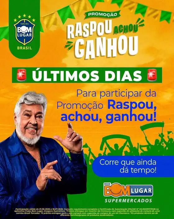 Catálogo Rede Bom Lugar | Ofertas para caçadores de pechinchas | 2026-06-01T00:00:00.000Z - 2026-07-18T00:00:00.000Z