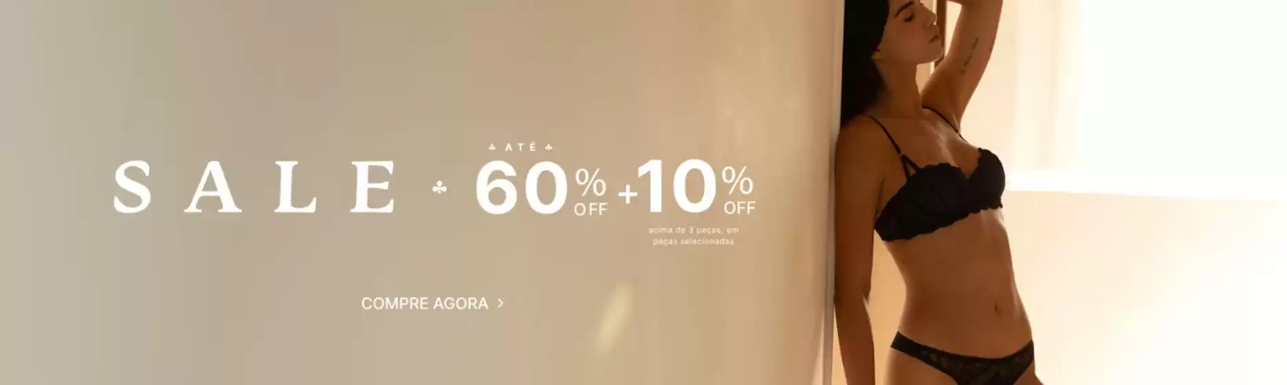 Catálogo Valisere | Até 60% off + 10% off | 2026-07-16T00:00:00.000Z - 2026-08-16T00:00:00.000Z