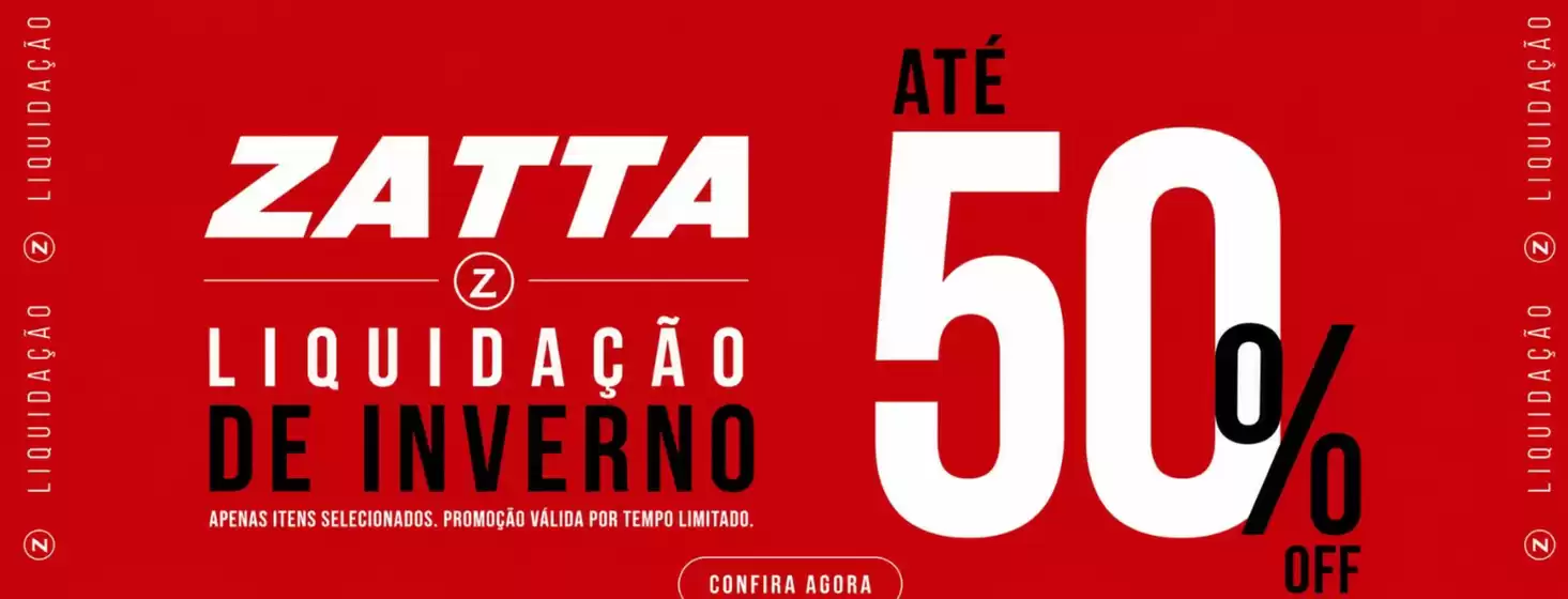 Catálogo Zatta Calçados | Até 50% off | 2026-07-16T00:00:00.000Z - 2026-08-16T00:00:00.000Z