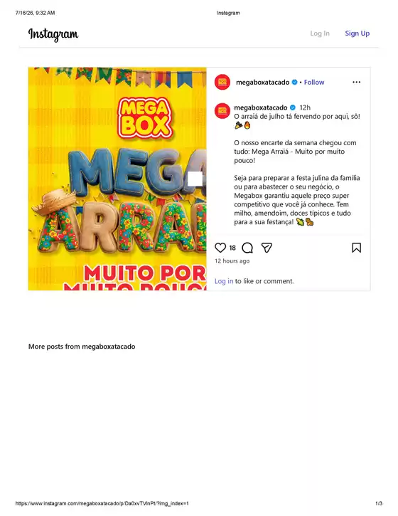 Catálogo Mega Box | Muito por Muito Pouco | 2026-07-16T00:00:00.000Z - 2026-07-21T00:00:00.000Z