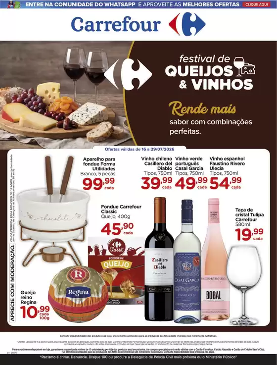 Catálogo Carrefour | Melhores ofertas para todos os clientes | 2026-07-16T00:00:00.000Z - 2026-07-29T00:00:00.000Z