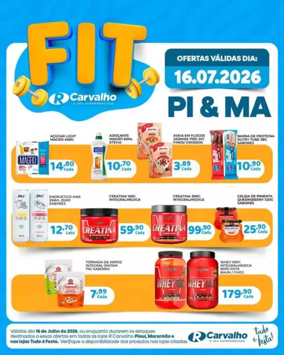 Catálogo R Carvalho Supermercado | Pi and Ma | 2026-07-16T00:00:00.000Z - 2026-07-16T00:00:00.000Z