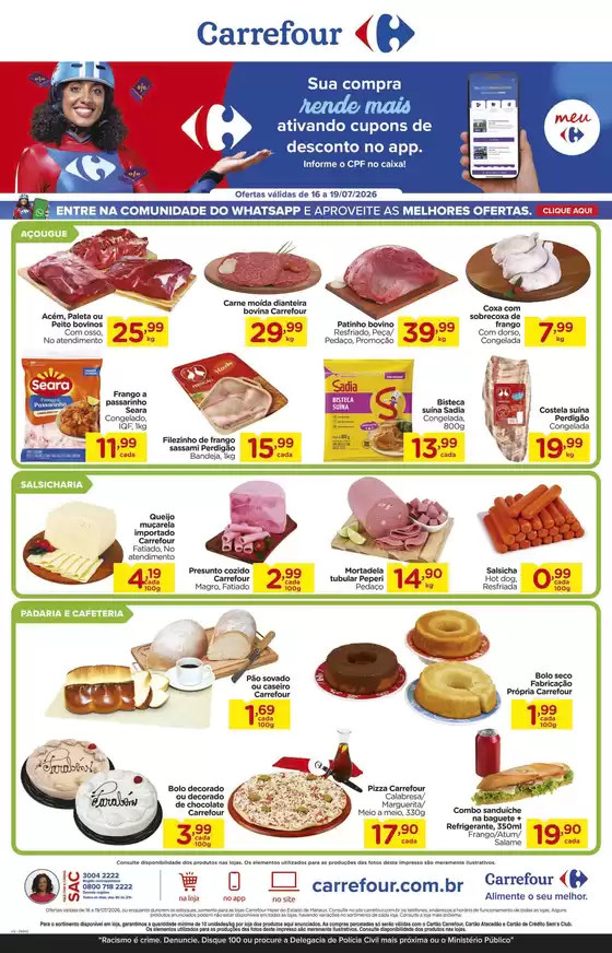 Catálogo Carrefour | LÂMINA EXCLUSIVA AÇOUGUE MANAUS | 2026-07-16T00:00:00.000Z - 2026-07-19T00:00:00.000Z