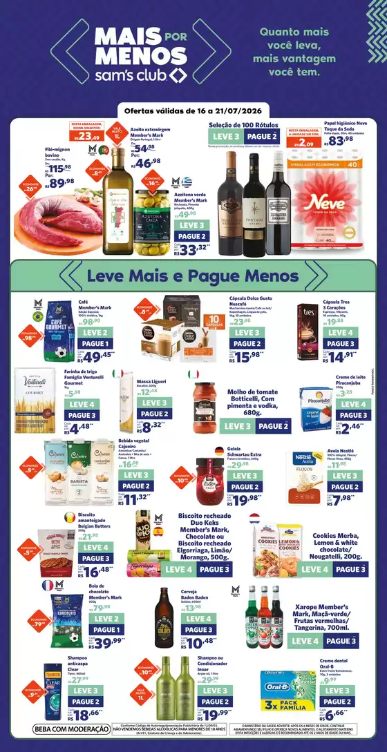 Catálogo Sam's Club | OFERTAS SEMANAL | 2026-07-16T00:00:00.000Z - 2026-07-21T00:00:00.000Z